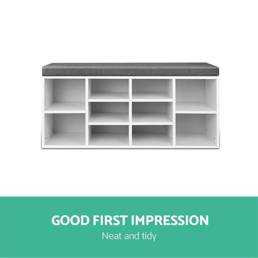 Artiss Shoe Rack Storage Cabinet Bench BOA - Mekamart Australia