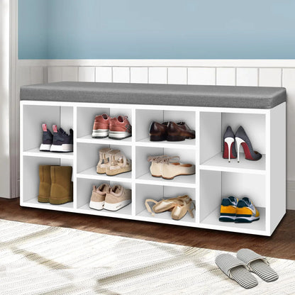 Artiss Shoe Rack Storage Cabinet Bench BOA - Mekamart Australia