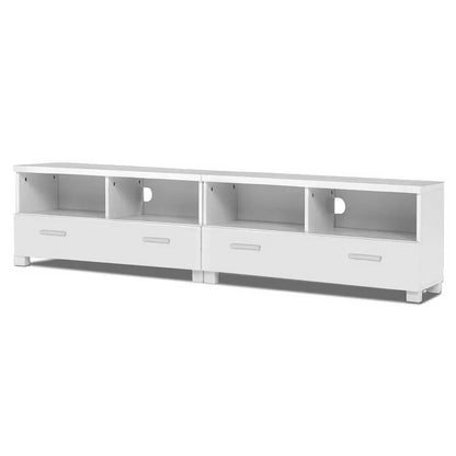 Artiss TV Cabinet Entertainment Unit 180cm White Eddie - Mekamart Australia