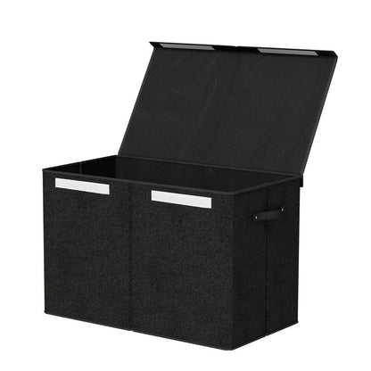 Keezi Large Toy Box Chest Storage with Flip-Top Lid Foldable Organizer Bins - Mekamart Australia
