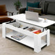 Artiss Coffee Table Lift-top Coffee Table White - Mekamart Australia
