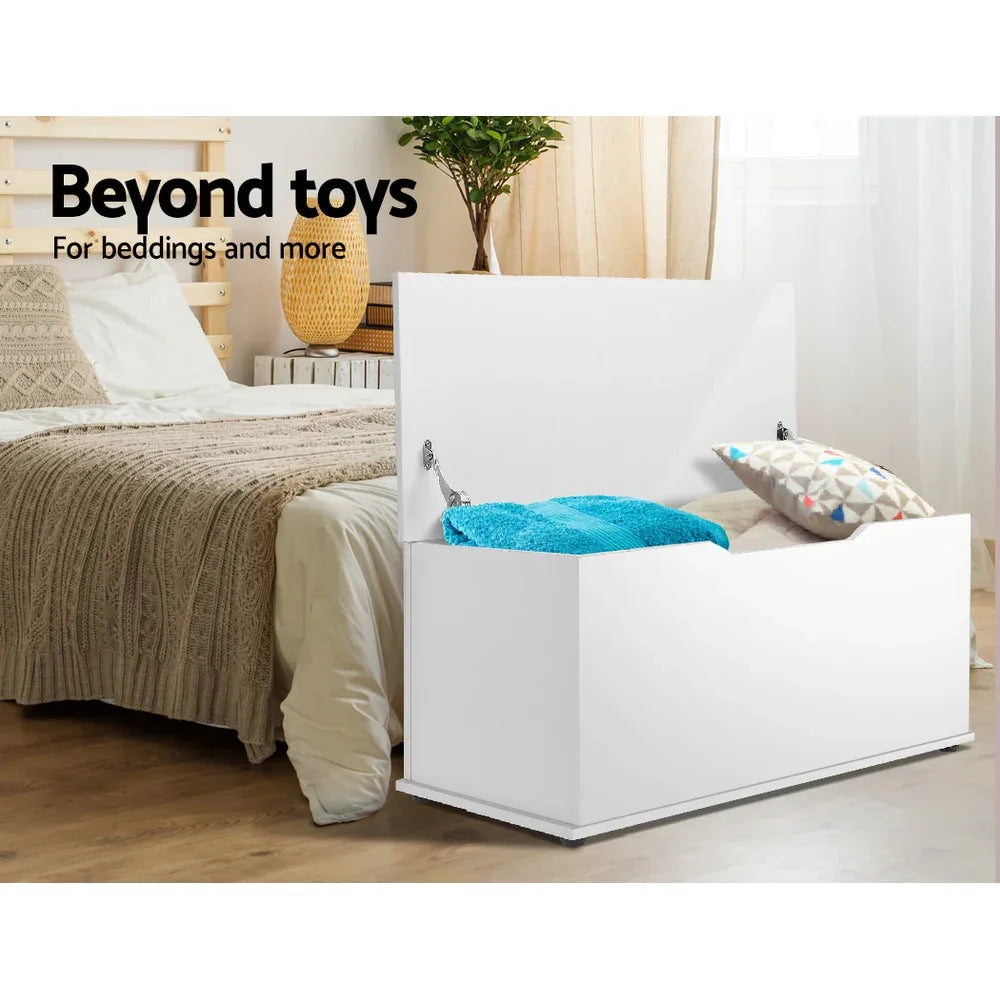 Keezi Kids Toy Box Chest Children Container Storage Clothes Organiser Cabinet - Mekamart Australia