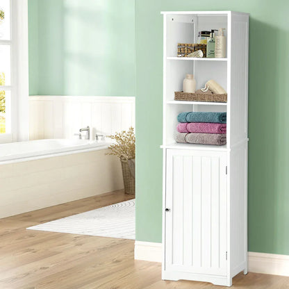 Artiss Bathroom Cabinet Storage 160cm White - Mekamart Australia