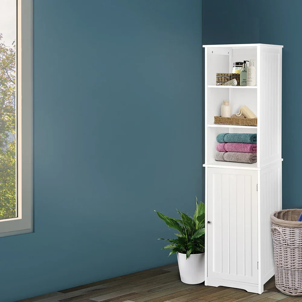 Artiss Bathroom Cabinet Storage 160cm White - Mekamart Australia