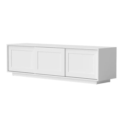 Artiss TV Unit Entertainment Unit Storage Cabinet 160cm White - Mekamart Australia