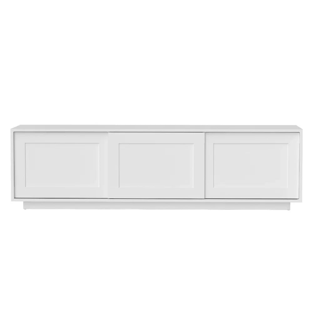 Artiss TV Unit Entertainment Unit Storage Cabinet 160cm White - Mekamart Australia