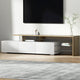 Artiss TV Cabinet Entertainment Unit 180cm Wood White James - Mekamart Australia