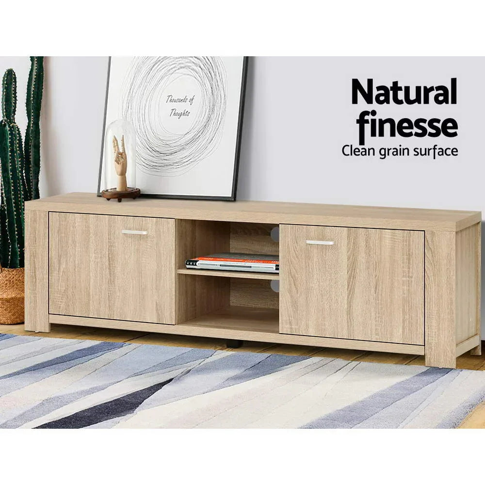 Artiss TV Cabinet Entertainment Unit 160cm Pine Maxi - Mekamart Australia