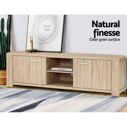 Artiss TV Cabinet Entertainment Unit 160cm Pine Maxi - Mekamart Australia