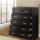 Artiss 6 Chest of Drawers - ANDES Walnut - Mekamart Australia