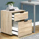 Artiss Filing Cabinet 2 Drawer Office Storage Organiser - Mekamart Australia