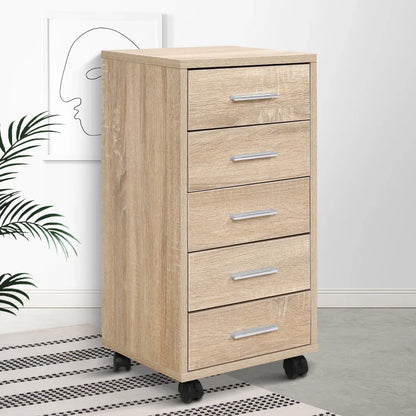 Artiss Filing Cabinet 5 Drawer Office Storage Organiser - Mekamart Australia