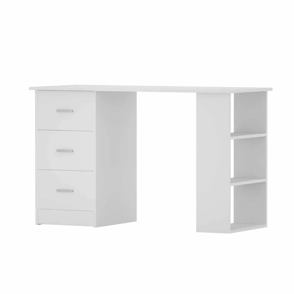 Artiss Computer Desk Drawer Shelf Cabinet White 120CM - Mekamart Australia