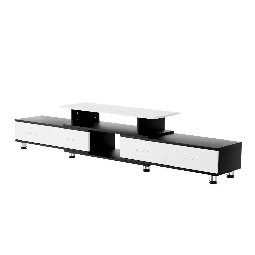Artiss TV Cabinet Entertainment Unit Extendable 160CM To 220CM - Mekamart Australia