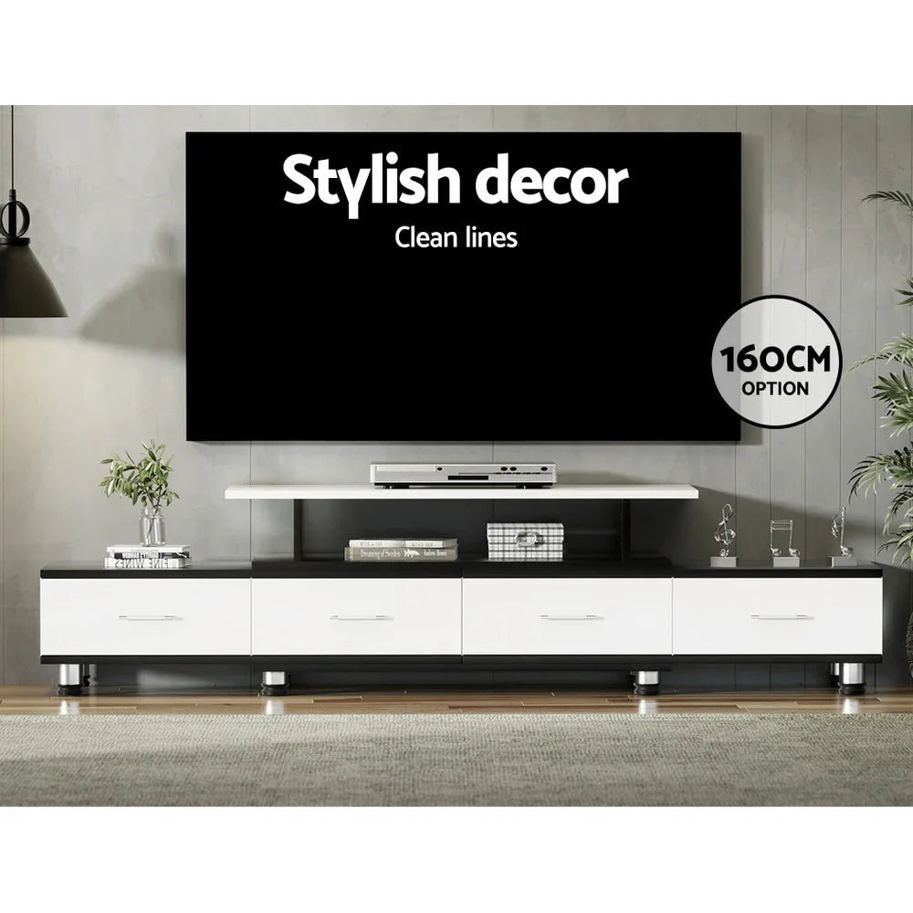 Artiss TV Cabinet Entertainment Unit Extendable 160CM To 220CM - Mekamart Australia