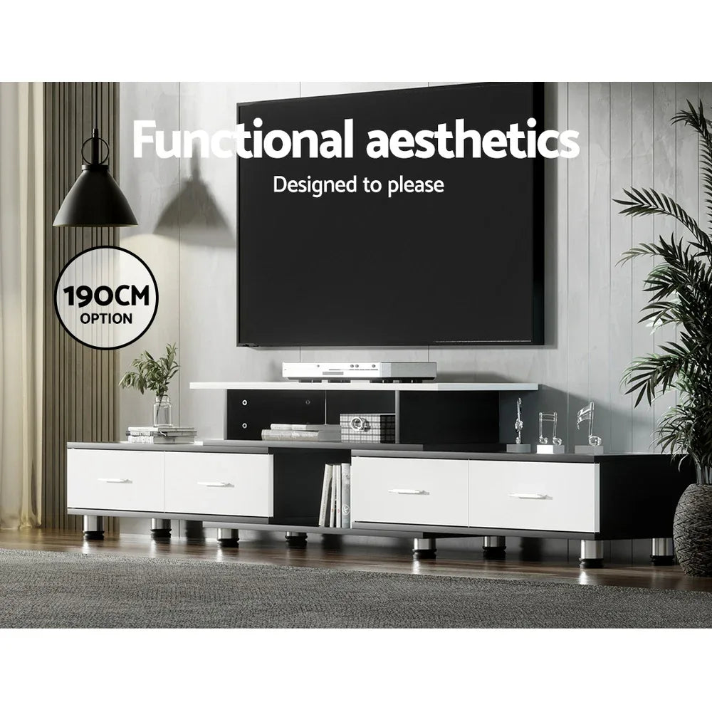 Artiss TV Cabinet Entertainment Unit Extendable 160CM To 220CM - Mekamart Australia