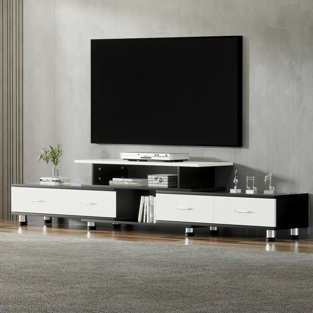 Artiss TV Cabinet Entertainment Unit Extendable 160CM To 220CM - Mekamart Australia