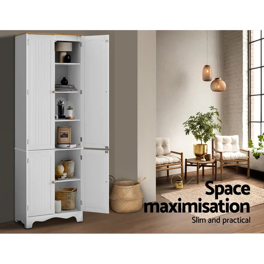 Artiss Buffet Sideboard 4 Doors - BERNE White - Mekamart Australia