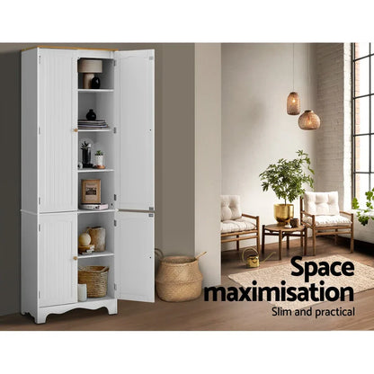 Artiss Buffet Sideboard 4 Doors - BERNE White - Mekamart Australia