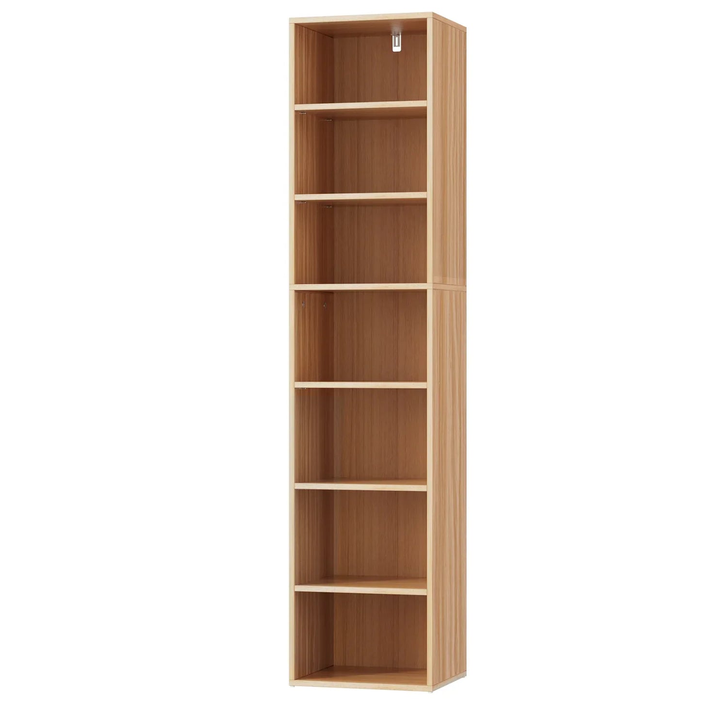 Artiss Bookshelf 7 Tiers MILO Pine - Mekamart Australia