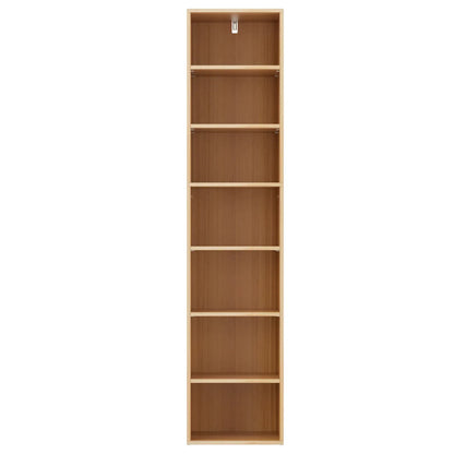 Artiss Bookshelf 7 Tiers MILO Pine - Mekamart Australia