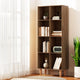 Artiss Bookshelf Bookcase 4 Tiers LEOR Walnut - Mekamart Australia