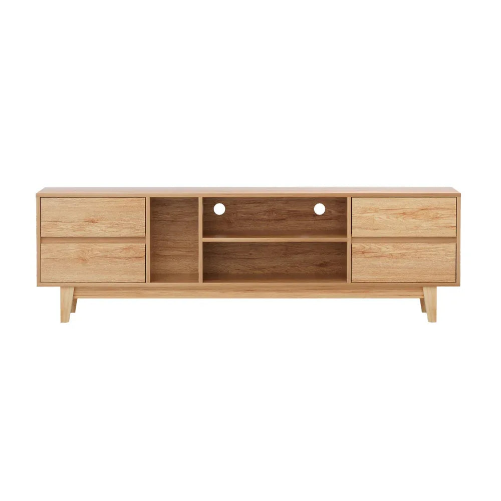 Artiss Entertainment Unit Stand TV Cabinet Storage Drawer Shelf 180cm Wooden - Mekamart Australia