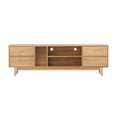 Artiss Entertainment Unit Stand TV Cabinet Storage Drawer Shelf 180cm Wooden - Mekamart Australia