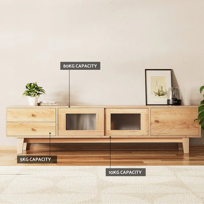 Artiss TV Cabinet Entertainment Unit Stand Storage Drawer 180CM - Mekamart Australia
