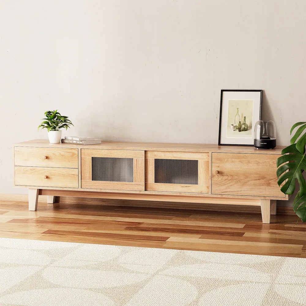 Artiss TV Cabinet Entertainment Unit Stand Storage Drawer 180CM - Mekamart Australia