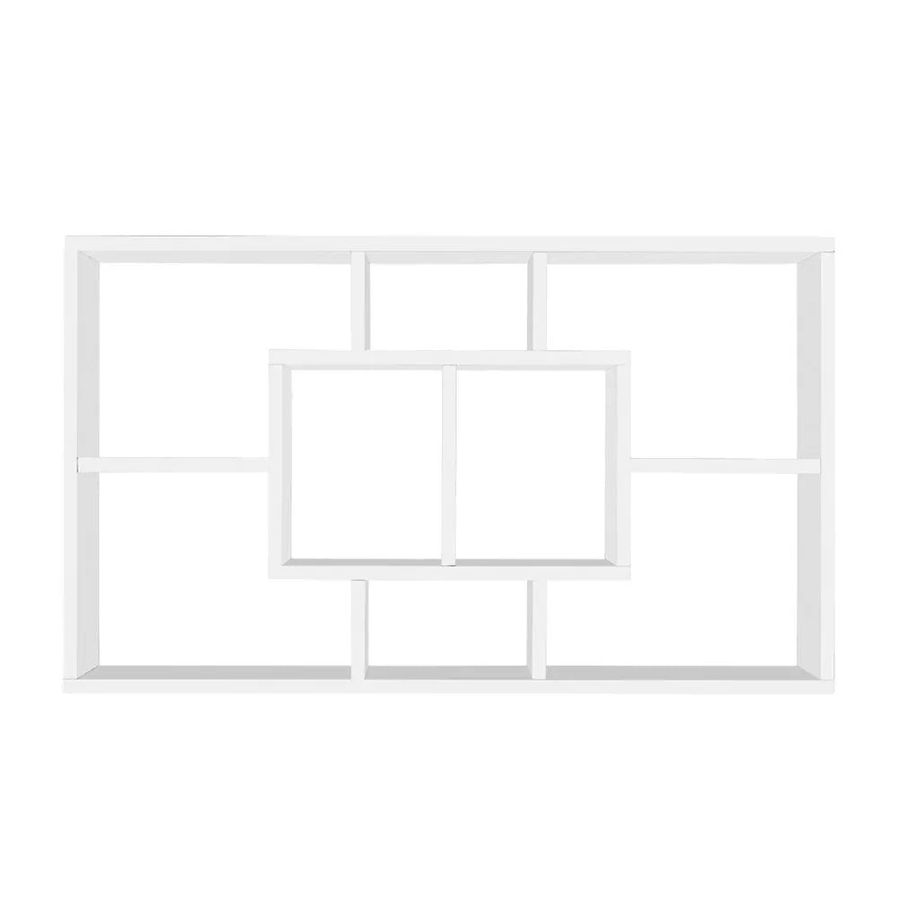 Artiss Floating Wall Shelves Bookshelf White - Mekamart Australia