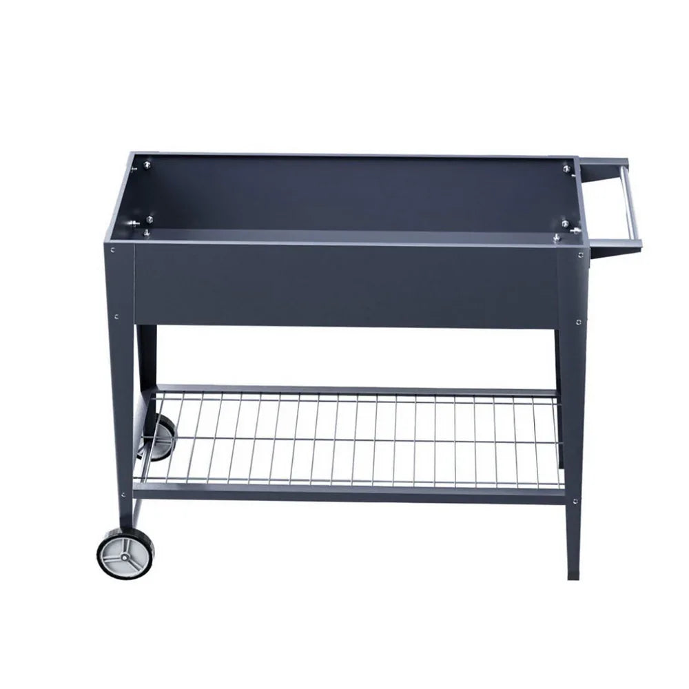 Green Fingers Raised Garden Bed x2 Elevated 100X40X80cm Planter Box Raised Container Herb - Mekamart Australia