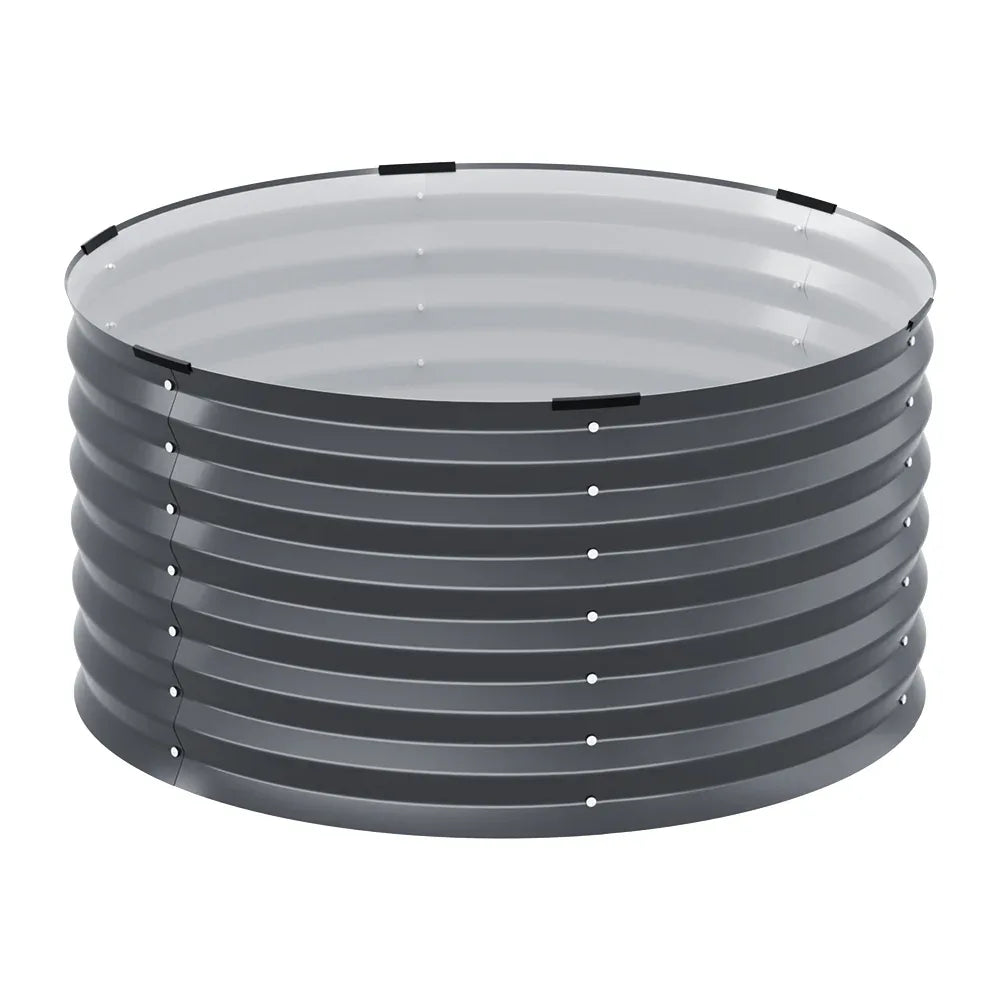 Green Fingers Garden Bed 90X45cm Planter Box Raised Container Galvanised Steel - Mekamart Australia