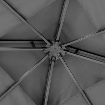 Instahut Gazebo 3x3m Marquee Outdoor Wedding Party Event Tent Home Iron Art Shade Grey - Mekamart Australia