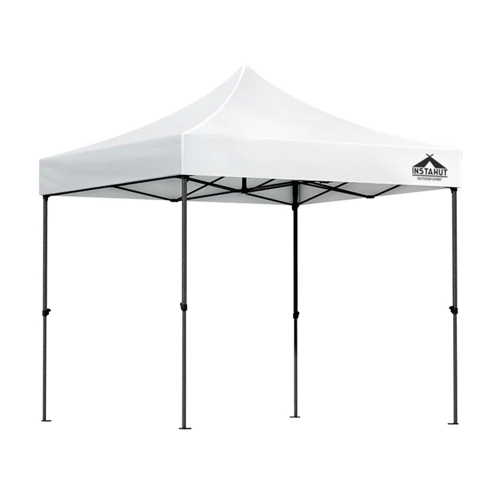 Instahut Gazebo Pop Up Marquee 3x3 Folding Tent Outdoor Camping 500D Oxford - Mekamart Australia