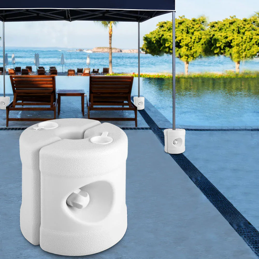 Instahut Gazebo Base Pod Kit Pop Up Marquee Set Outdoor Wedding Tent Canopy Leg 4 pcs - Mekamart Australia