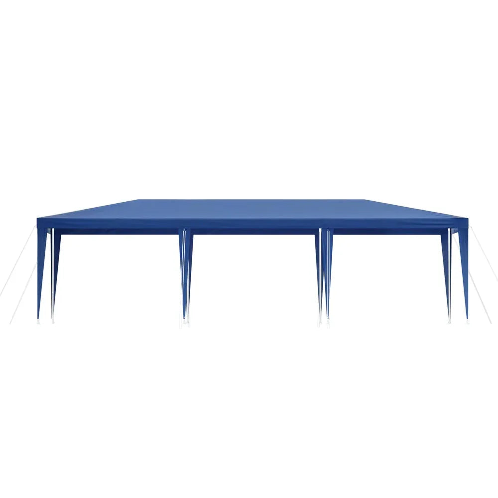 Instahut Gazebo 3x9m Wedding Party Marquee Tent Outdoor Event Camping Shade Blue - Mekamart Australia