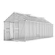 Green Fingers Greenhouse 6.03x2.44x2.68M Double Doors Aluminium Green House Garden Shed - Mekamart Australia