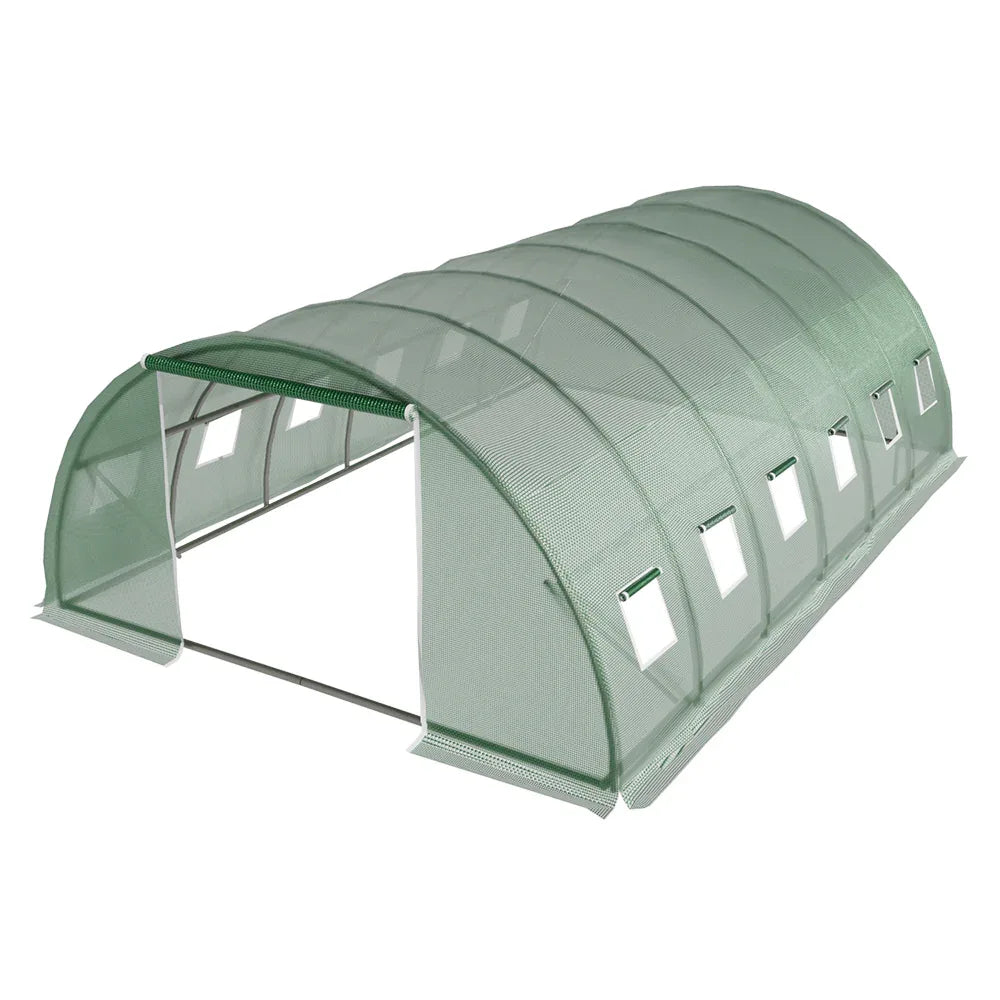 Green Fingers Greenhouse 6x4x2M Walk in Green House Tunnel Plant Garden Shed Dome - Mekamart Australia