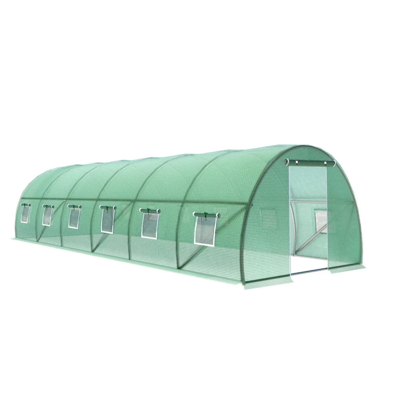 Green Fingers Greenhouse 9x3x2M Walk in Green House Tunnel Plant Garden Shed Dome - Mekamart Australia
