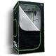Green Fingers Grow Tent 100x100x200CM Hydroponics Kit Indoor Plant Room System - Mekamart Australia