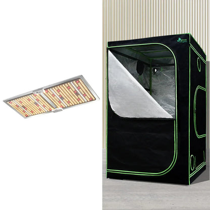 Green Fingers Grow Tent Light Kit 100x100x200CM 2200W LED Full Spectrum - Mekamart Australia