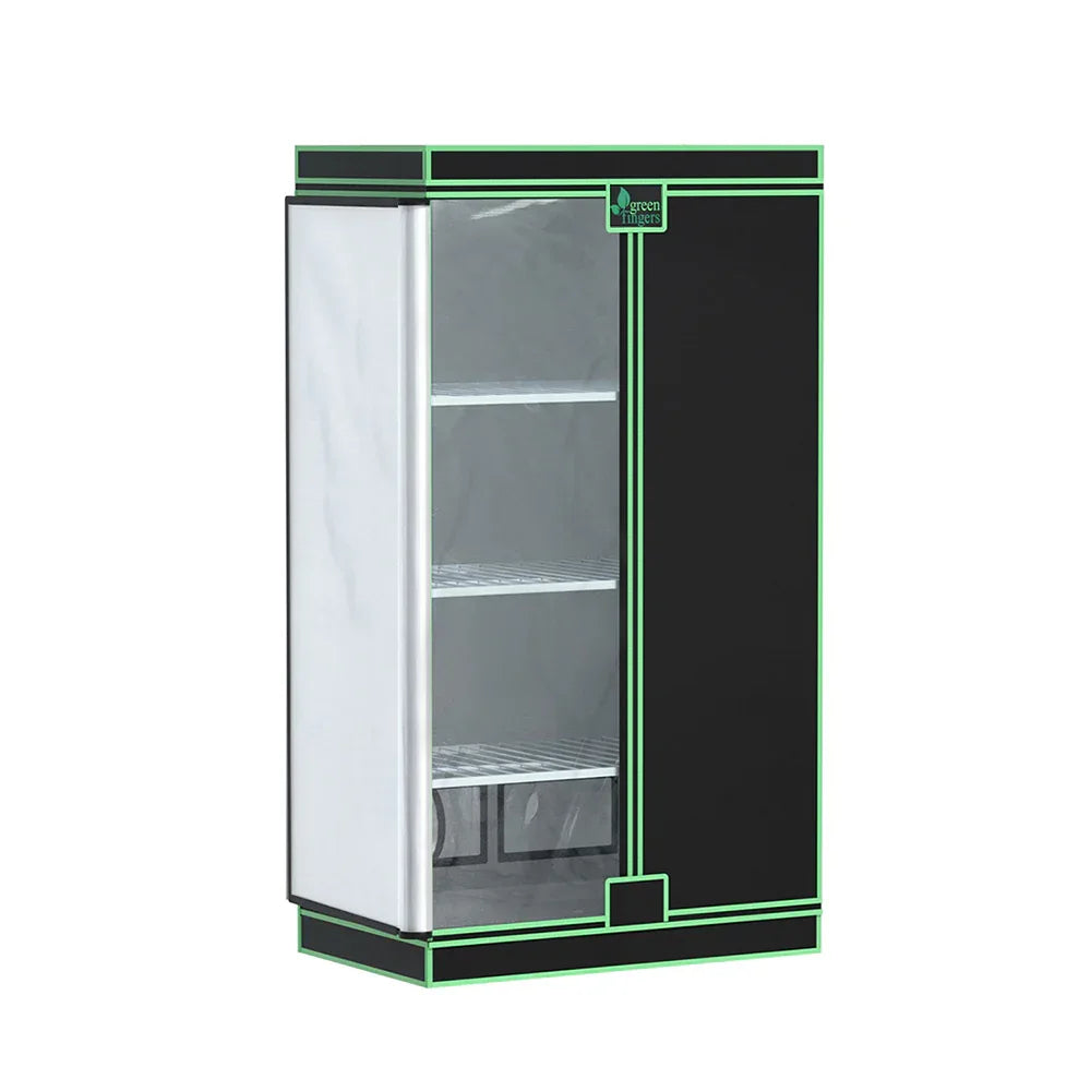 Green Fingers Grow Tent 100x60x180cm 4 Tiers Kits Hydroponics Indoor Grow System - Mekamart Australia