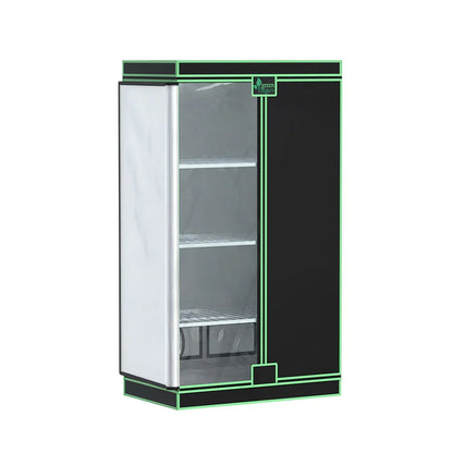 Green Fingers Grow Tent 100x60x180cm 4 Tiers Kits Hydroponics Indoor Grow System - Mekamart Australia