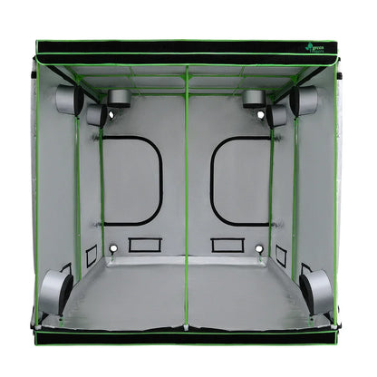 Green Fingers Grow Tent 200x200x200CM Hydroponics Kit Indoor Plant Room System - Mekamart Australia