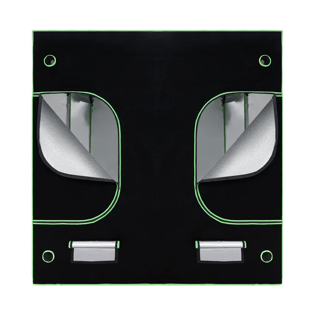 Green Fingers Grow Tent 200x200x200CM Hydroponics Kit Indoor Plant Room System - Mekamart Australia