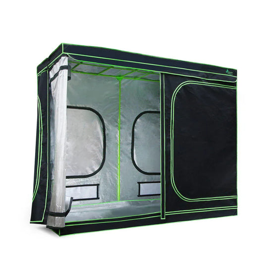 Green Fingers Grow Tent 240x120x200CM Hydroponics Kit Indoor Plant Room System - Mekamart Australia