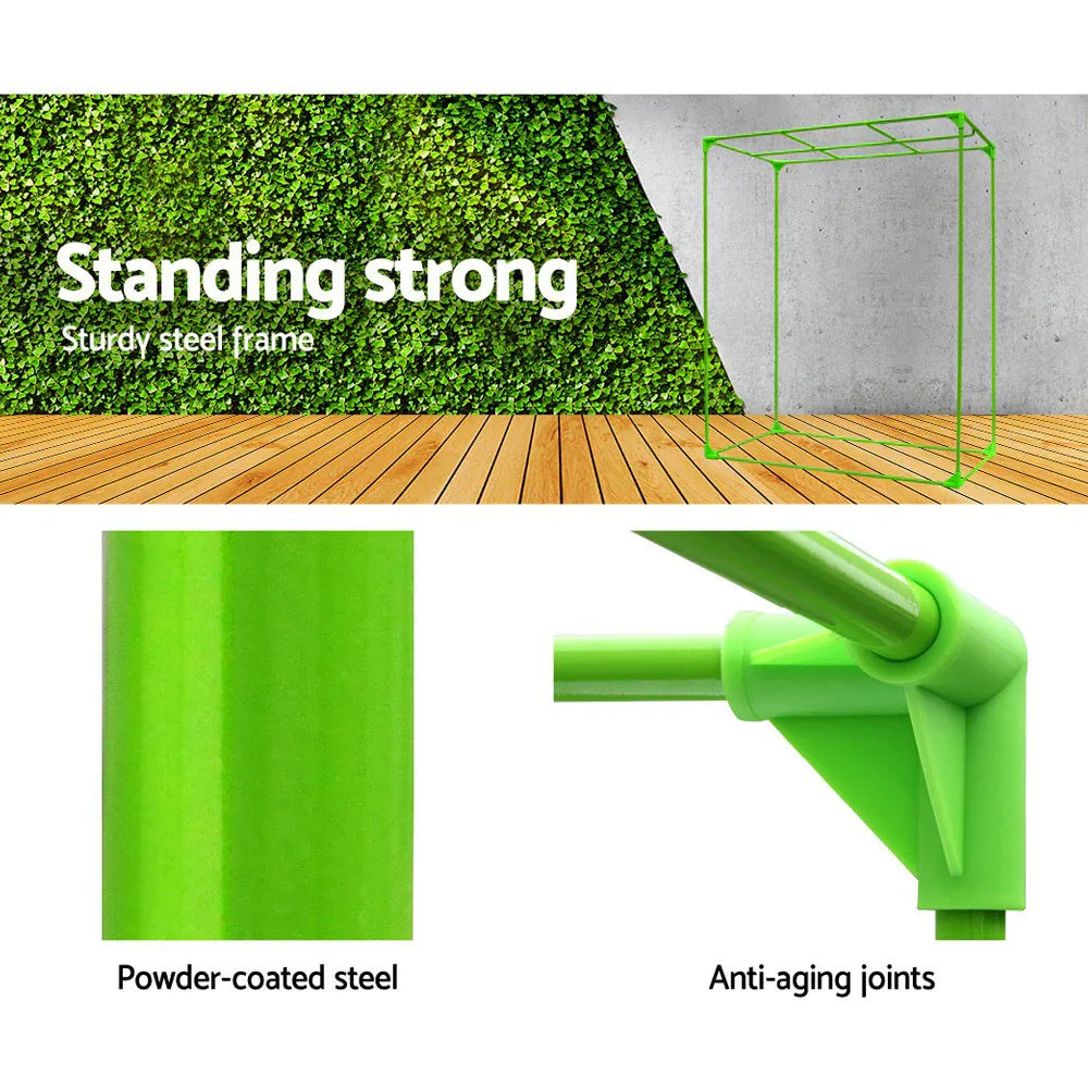 Green Fingers Grow Tent 240x120x200CM Hydroponics Kit Indoor Plant Room System - Mekamart Australia