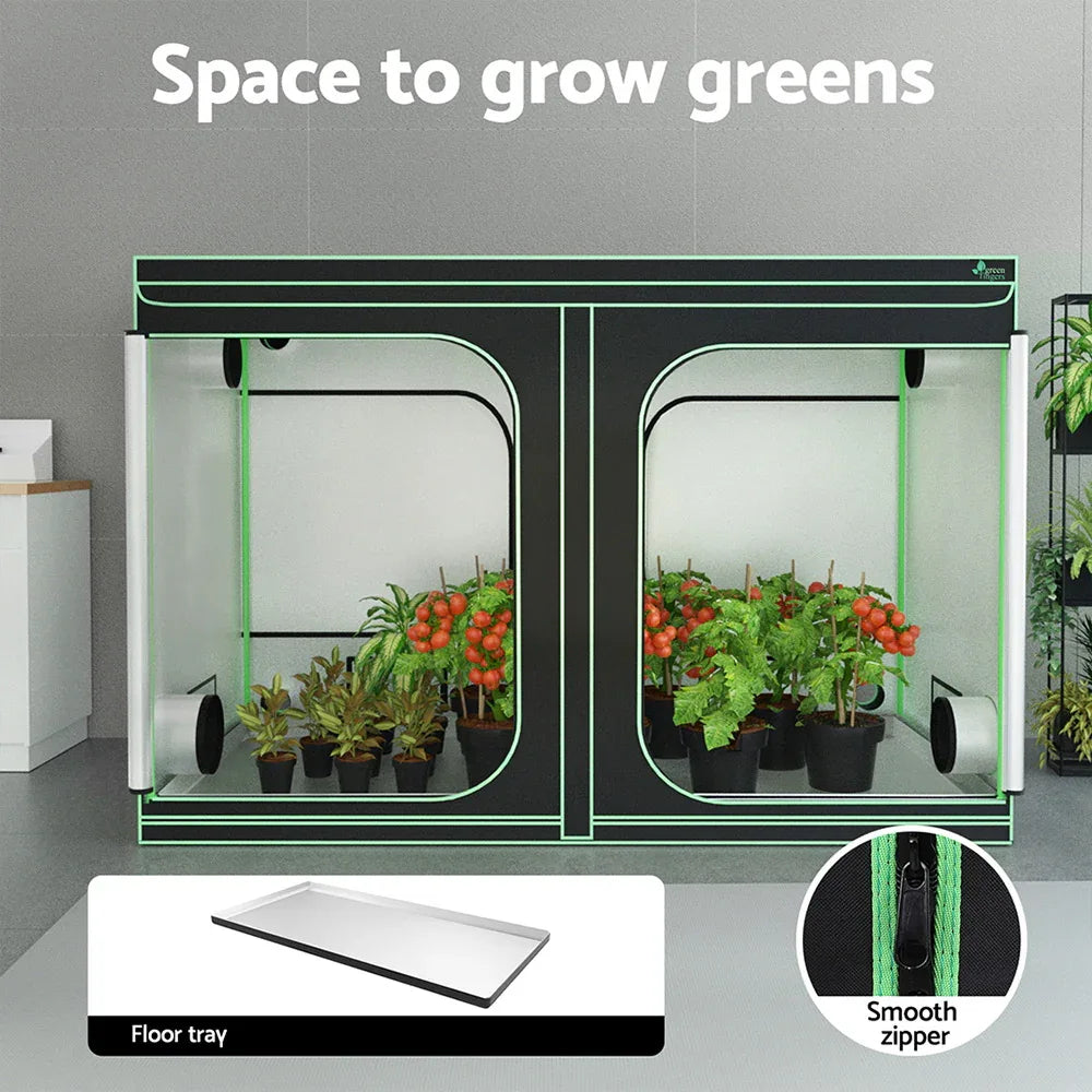 Green Fingers Grow Tent Kits 300x150x200cm Hydroponics Indoor Plant Grow System - Mekamart Australia
