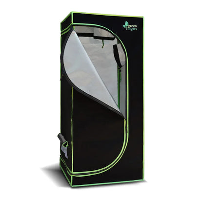 Green Fingers Grow Tent 60x60x140CM Hydroponics Kit Indoor Plant Room System - Mekamart Australia